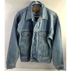 Blue Generation Jean Adults Size Small, Light Blue Denim Jacket Great Shape!